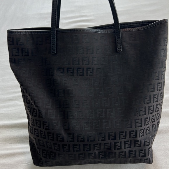 Fendi FF print tote bag - women - Leather/Nylon - Picture 15 of 16